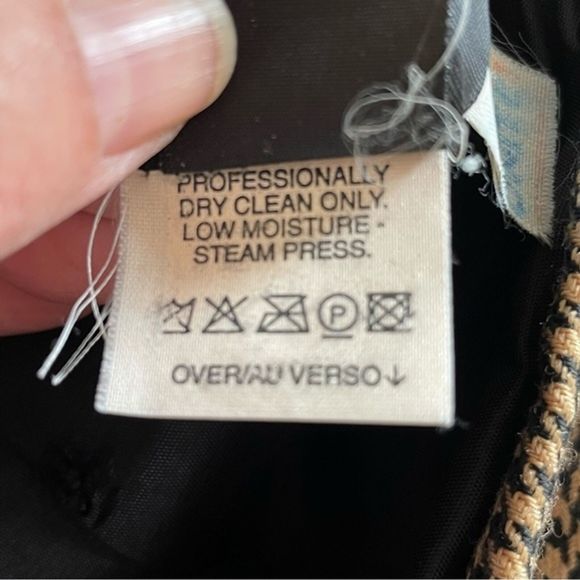 Vintage Liz Claiborne Collection Womens Size 10 Houndstooth Wool Blazer/Jacket - Picture 14 of 16